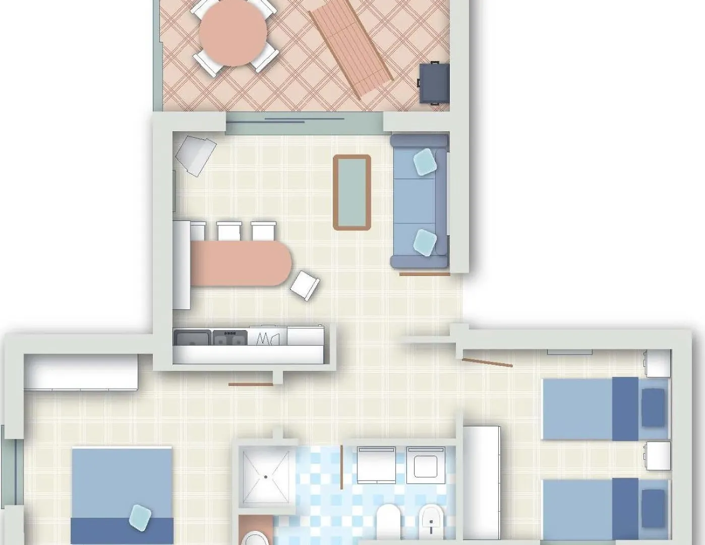 Ξενοδοχείο με διαμερίσματα Residence Floreal San Pasquale Ιταλία